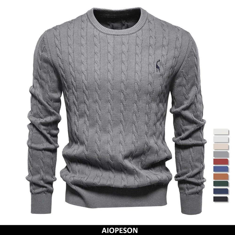 Whitman | Modern Cable-Knit Pullover