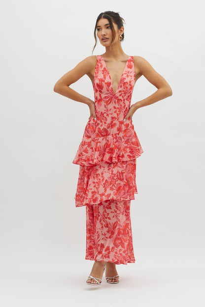 Taviana | Sophisticated Midi Dress
