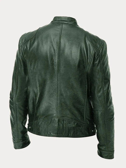 Asher | Classic leather jacket