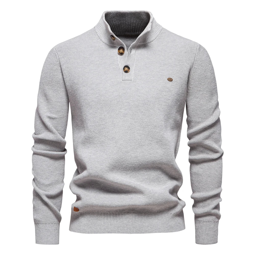Orson | Button-Detail Knit Pullover