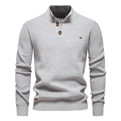Orson | Button-Detail Knit Pullover