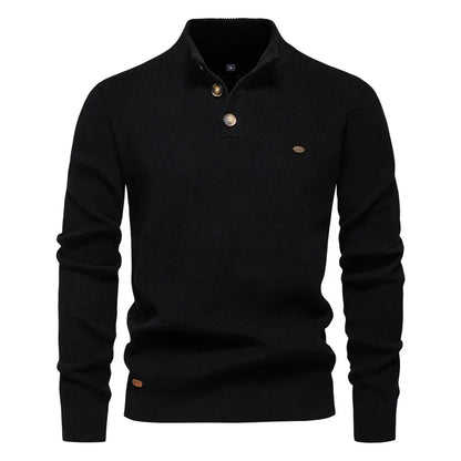 Orson | Button-Detail Knit Pullover