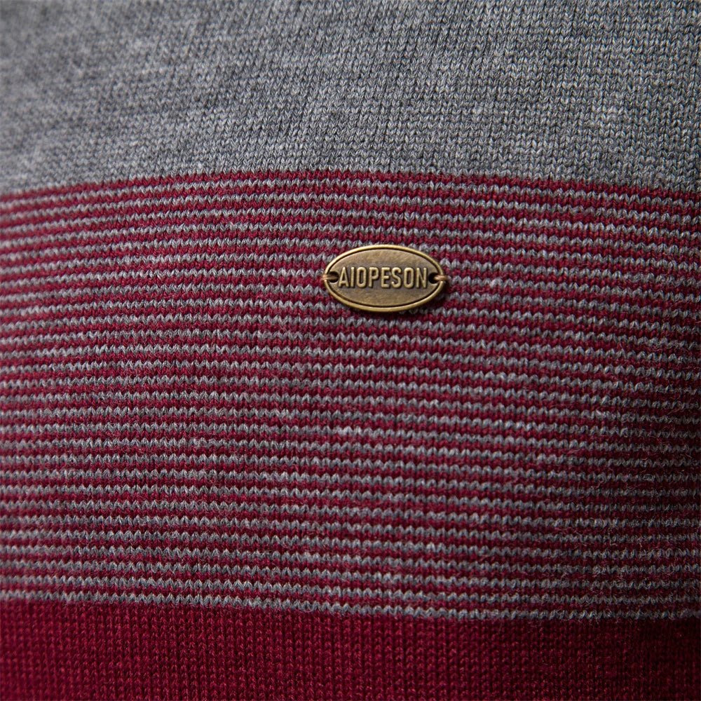 Quentin | Stand-Collar Cotton Pullover