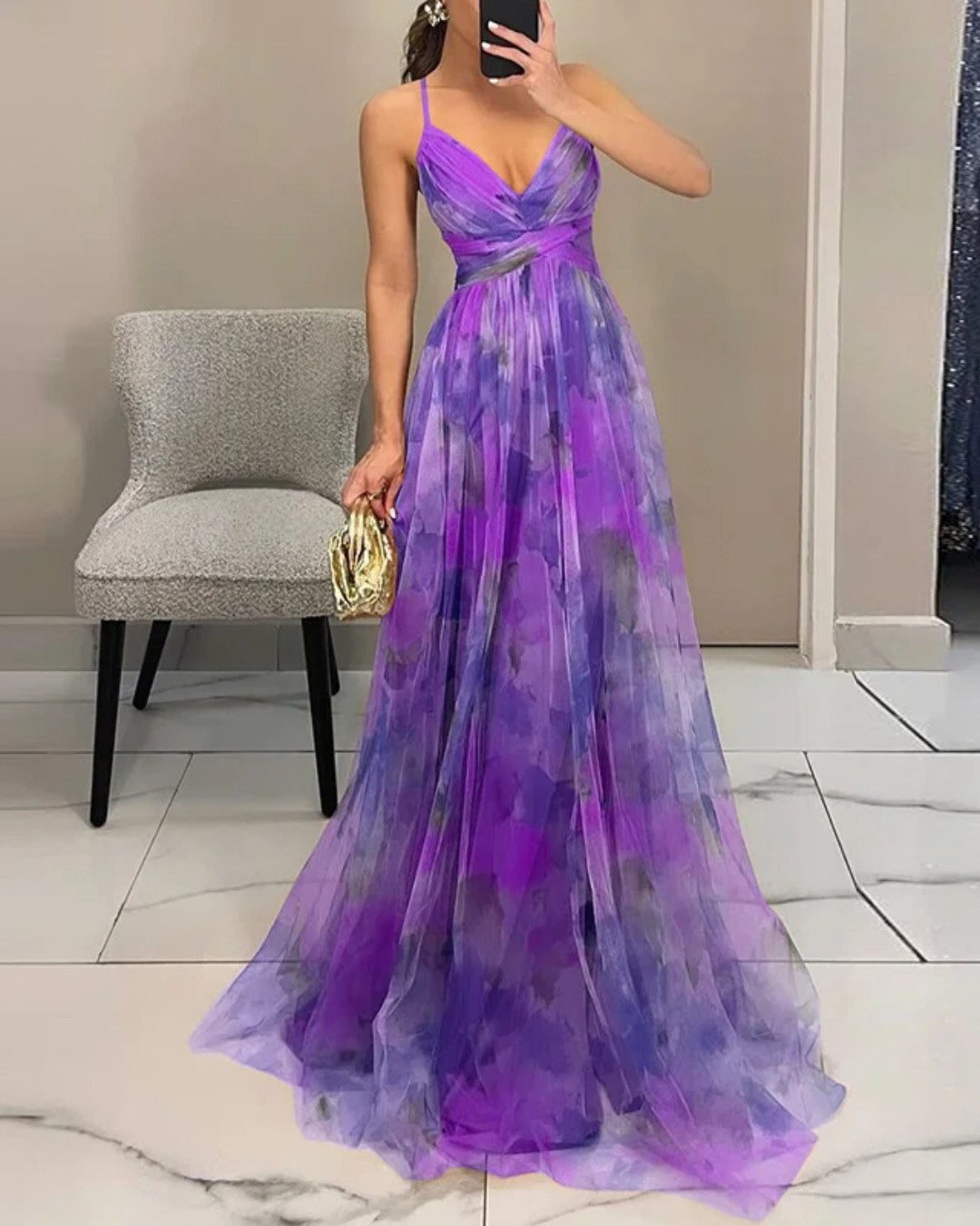 Floral | Elegant Maxi Dress