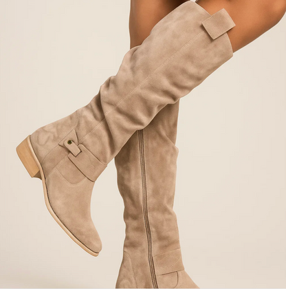 Jazz |  Soft Suede Tall Boots