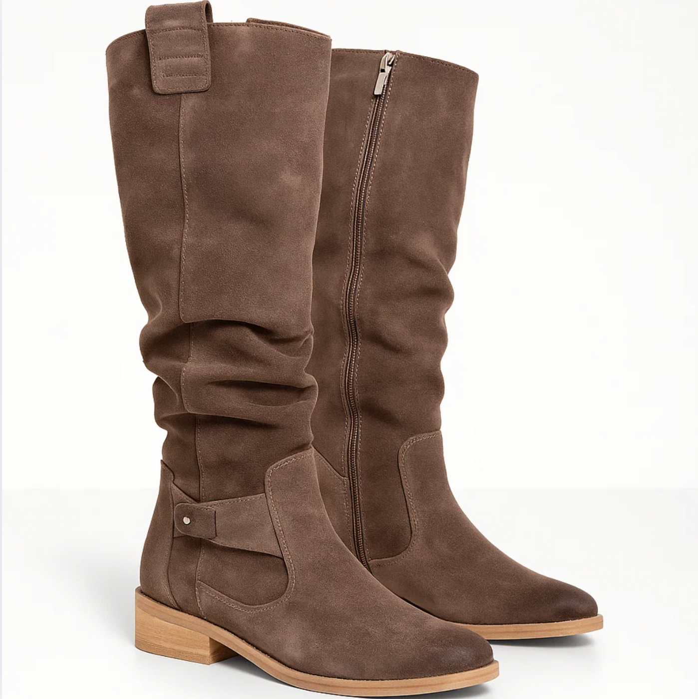 Jazz |  Soft Suede Tall Boots