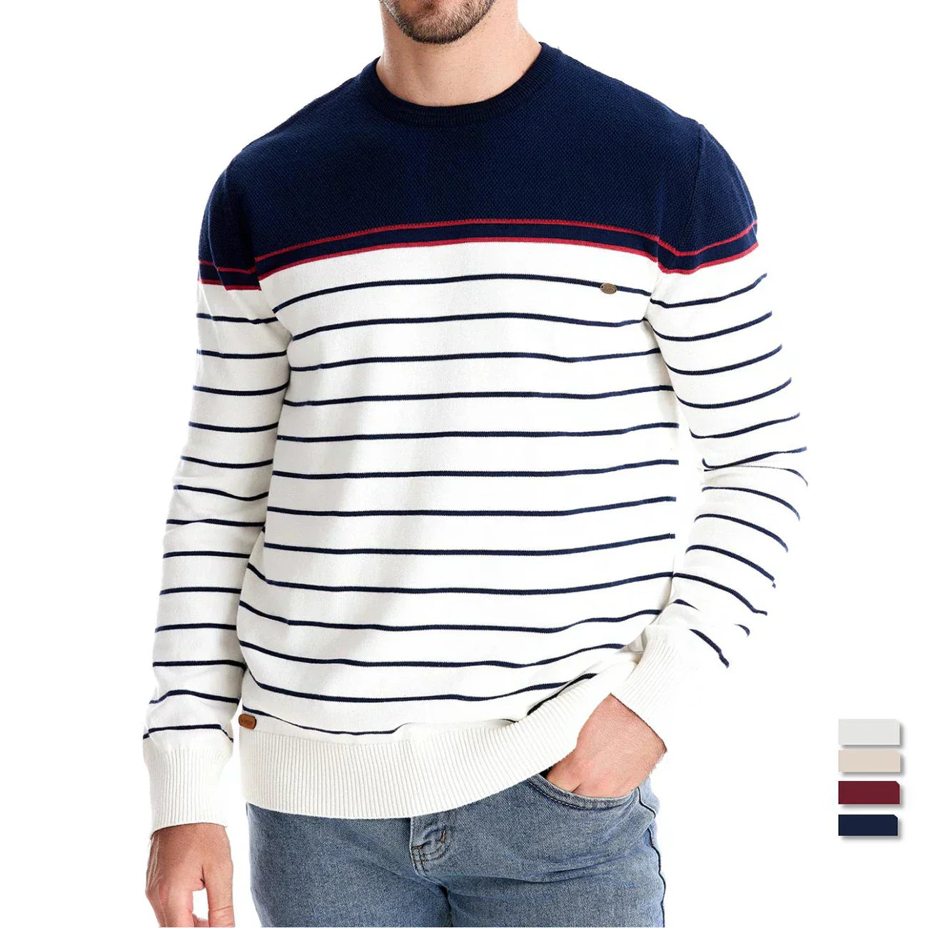 Beaumont | Striped Pullover