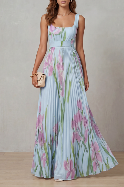 Vivienna –  Plisowana Sukienka Maxi