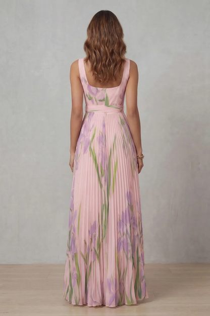 Vivienna –  Plisowana Sukienka Maxi