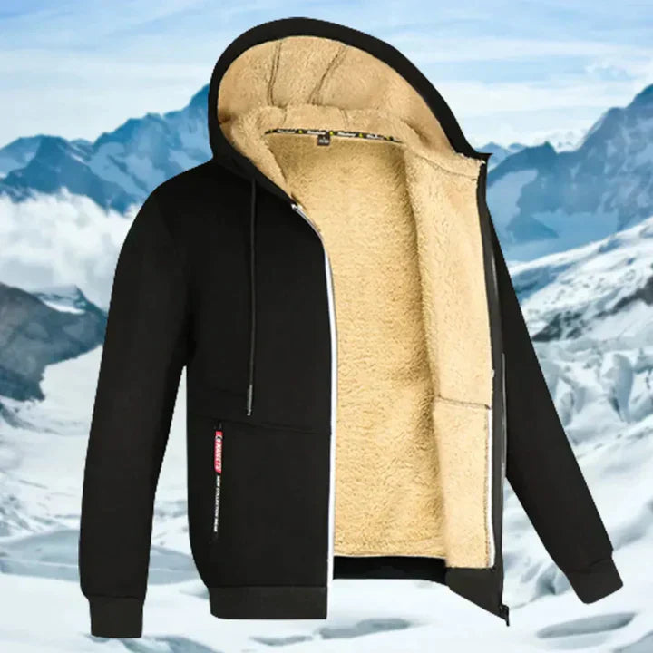 Bennett | Hooded winter fleece jacket