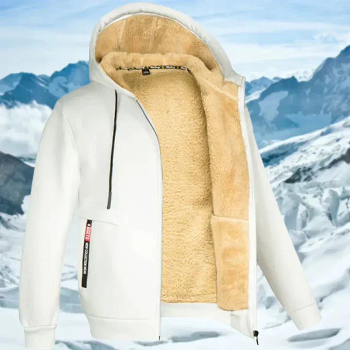Bennett | Hooded winter fleece jacket