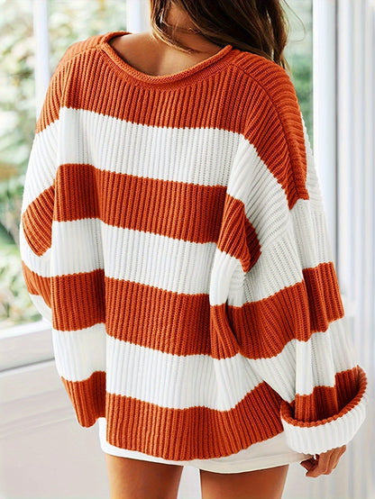 Florence | Striped Crewneck Knit