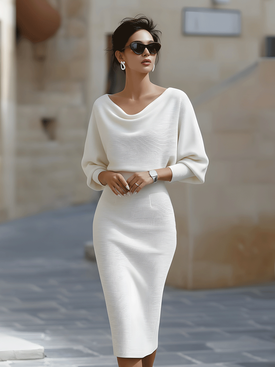Lyna | Elegancka Sukienka Midi