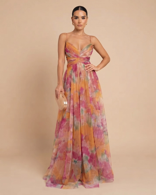 Floral | Elegant Maxi Dress