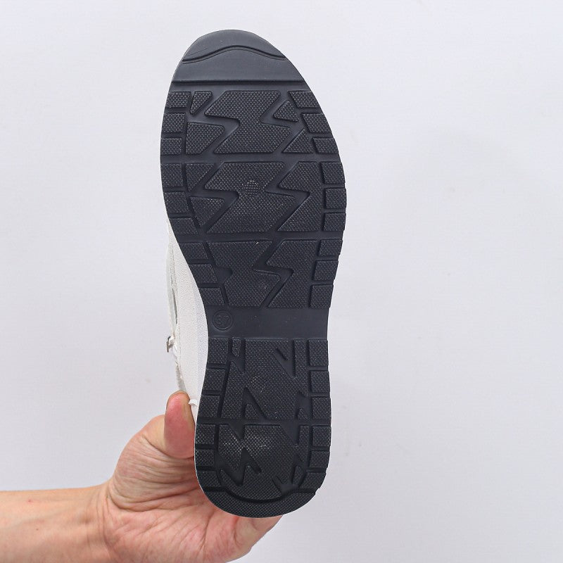 Charlotte | Zipper Design Wedge Sandals