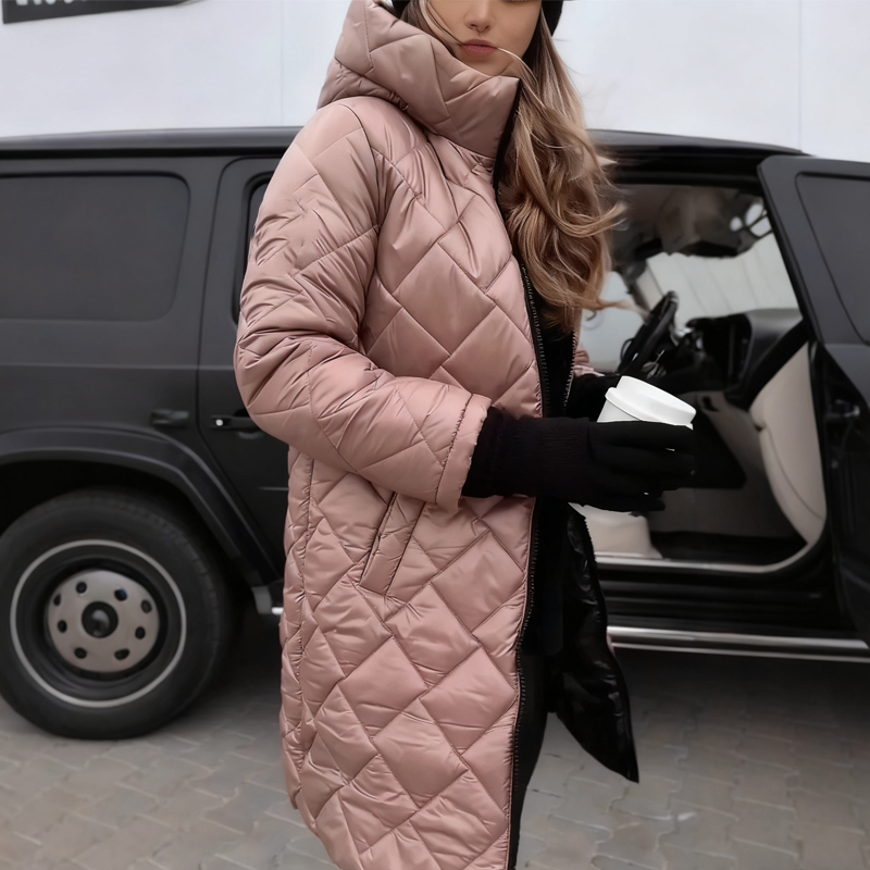 Emilia | High Neck Coat