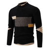 Black Geometric Weave