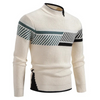 Beige Linear Knit