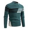 Green Linear Knit