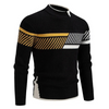 Black Linear Knit